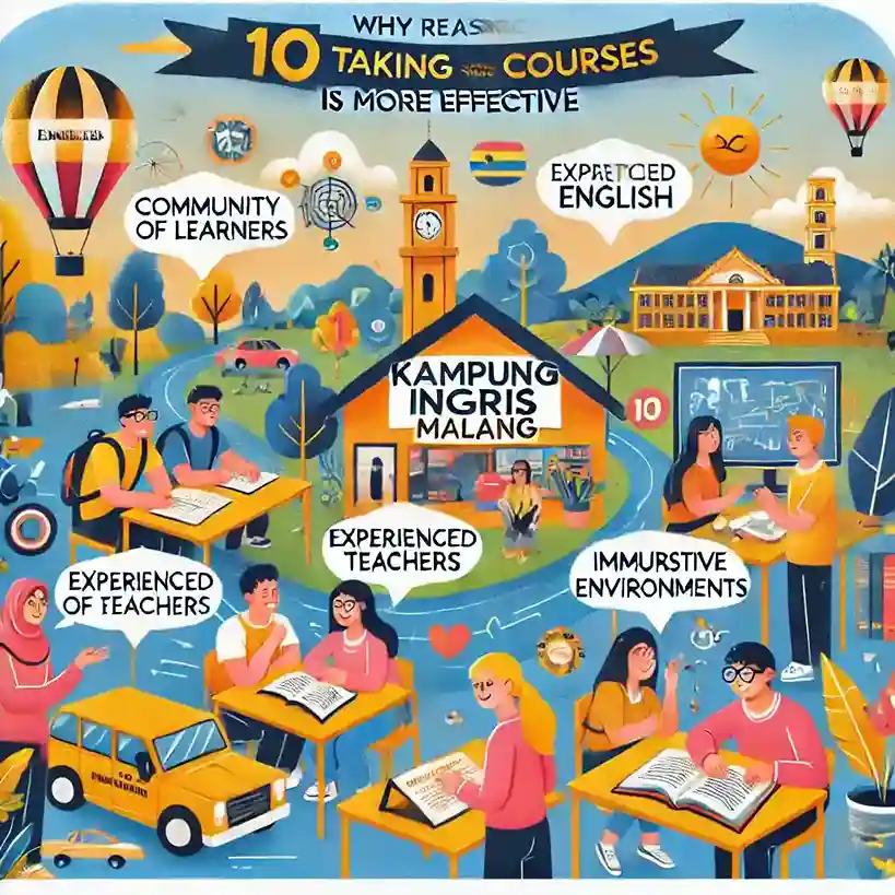 10 Alasan Kursus di Kampung Inggris Malang