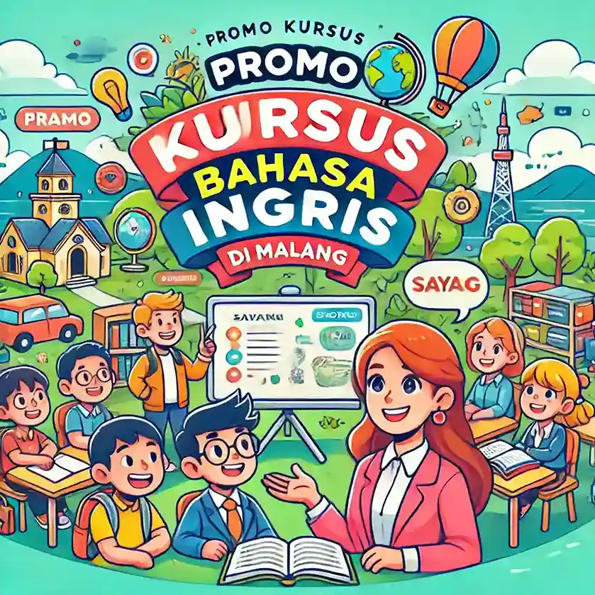 Promo Kursus Bahasa Inggris di Malang